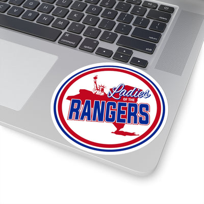 Ladies Of The Rangers Group Logo Kiss-Cut Stickers