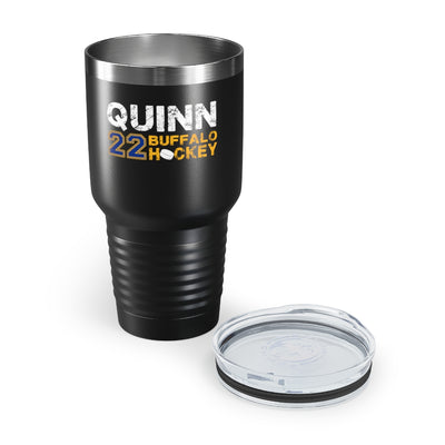 Quinn 22 Buffalo Hockey Ringneck Tumbler, 30 oz