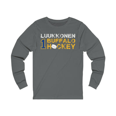 Luukkonen 1 Buffalo Hockey Unisex Jersey Long Sleeve Shirt