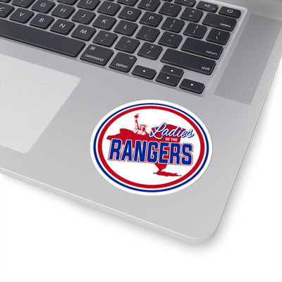 Ladies Of The Rangers Group Logo Kiss-Cut Stickers