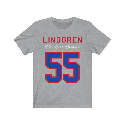 Lindgren 55 New York Rangers Unisex Jersey Tee