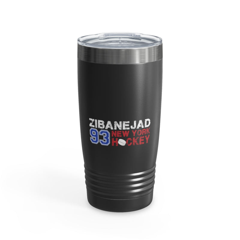 Zibanejad 93 New York Hockey Ringneck Tumbler, 20 oz