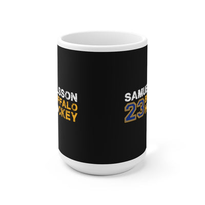 Samuelsson 23 Buffalo Hockey Ceramic Coffee Mug In Black, 15oz