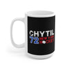 Chytil 72 New York Hockey Ceramic Coffee Mug In Black, 15oz