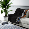 Clutterbuck 15 New York Hockey Velveteen Plush Blanket