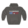 Schneider 45 New York Hockey Unisex Hooded Sweatshirt