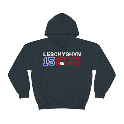 Jake Leschyshyn Sweatshirt 15 New York Hockey Unisex Hooded