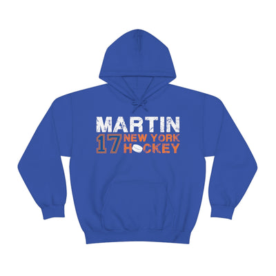 Martin 17 New York Hockey Unisex Hooded Sweatshirt