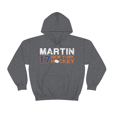 Martin 17 New York Hockey Unisex Hooded Sweatshirt