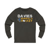 Davies 4 Buffalo Hockey Unisex Jersey Long Sleeve Shirt