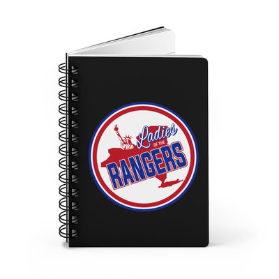 Ladies Of The Rangers Spiral Bound Journal In Black