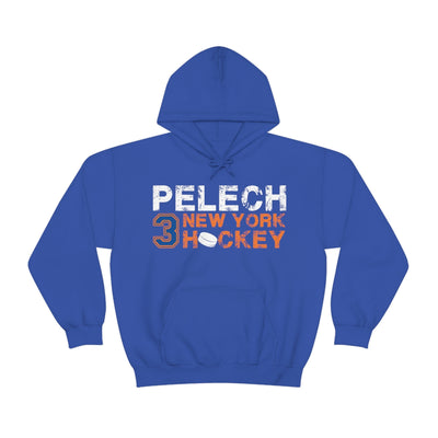 Pelech 3 New York Hockey Unisex Hooded Sweatshirt