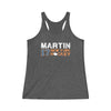 Martin 17 New York Hockey Women's Tri-Blend Racerback Tank Top