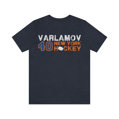 Varlamov 40 New York Hockey Unisex Jersey Tee