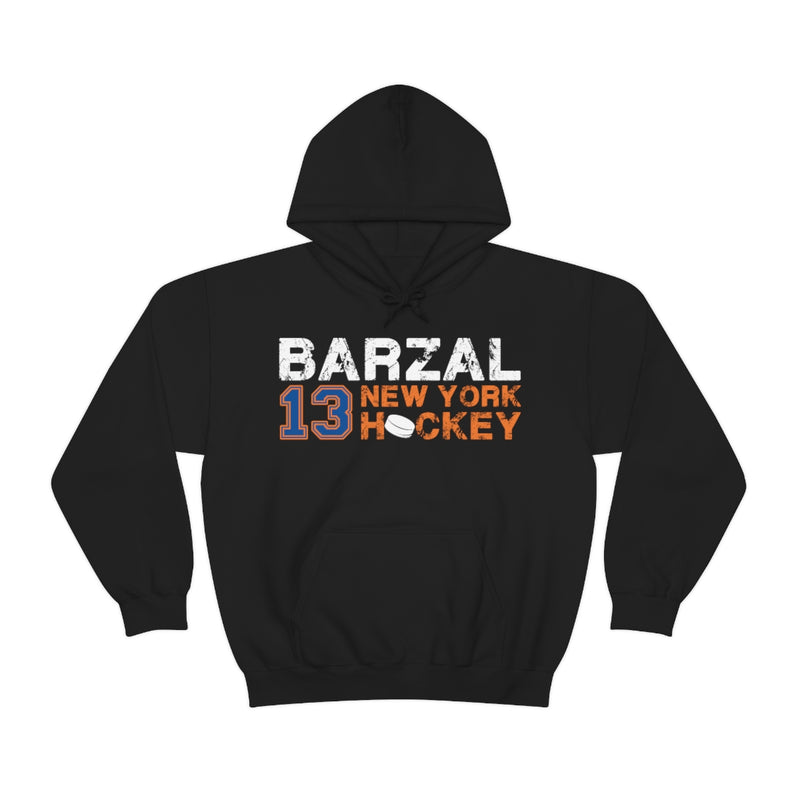 Barzal 13 New York Hockey Unisex Hooded Sweatshirt