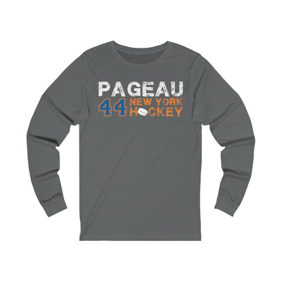 Pageau 44 New York Hockey Unisex Jersey Long Sleeve Shirt