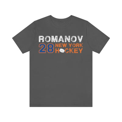 Romanov 28 New York Hockey Unisex Jersey Tee