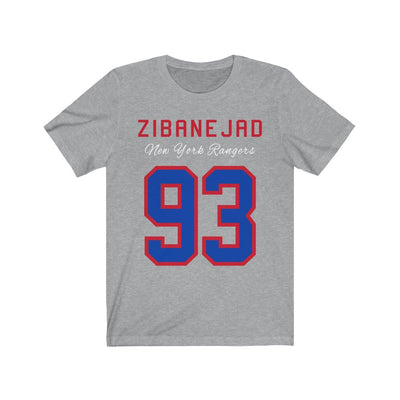 Zibanejad 93 New York Rangers Unisex Jersey Tee