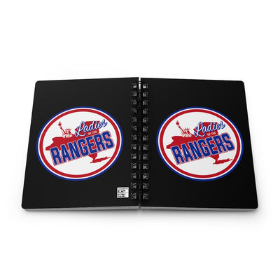 Ladies Of The Rangers Spiral Bound Journal In Black