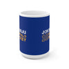 Jokiharju 10 Buffalo Hockey Ceramic Coffee Mug In Royal Blue, 15oz