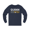 Quinn 22 Buffalo Hockey Unisex Jersey Long Sleeve Shirt