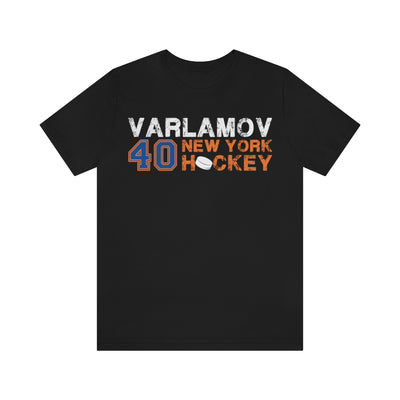 Varlamov 40 New York Hockey Unisex Jersey Tee