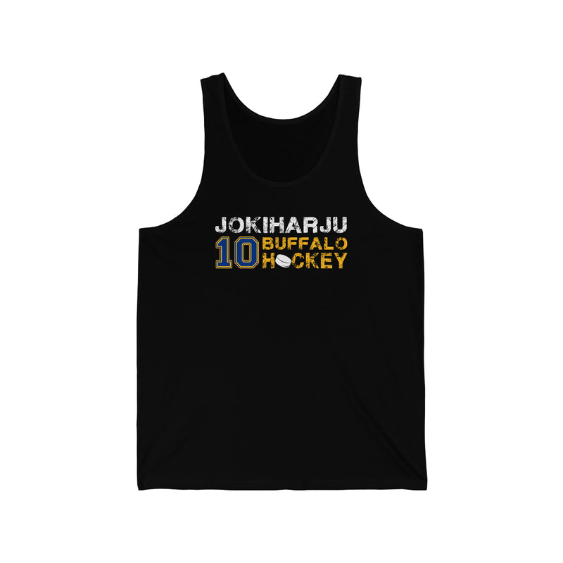 Jokiharju 10 Buffalo Hockey Unisex Jersey Tank Top