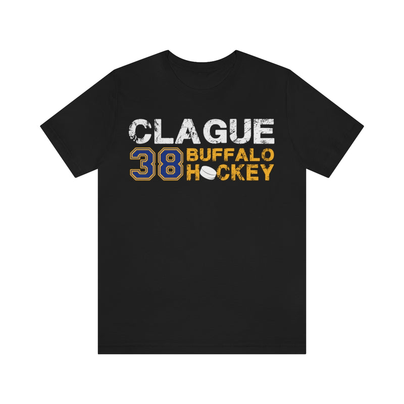 Clague 38 Buffalo Hockey Unisex Jersey Tee