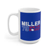 Miller 79 New York Hockey Ceramic Coffee Mug In Blue, 15oz