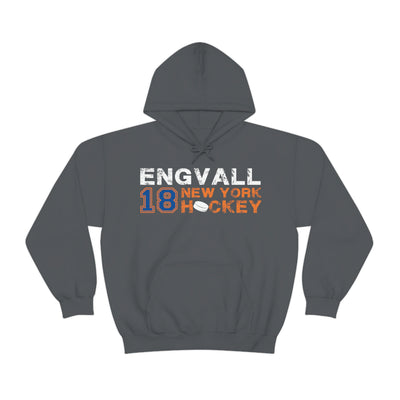 Engvall 18 New York Hockey Unisex Hooded Sweatshirt