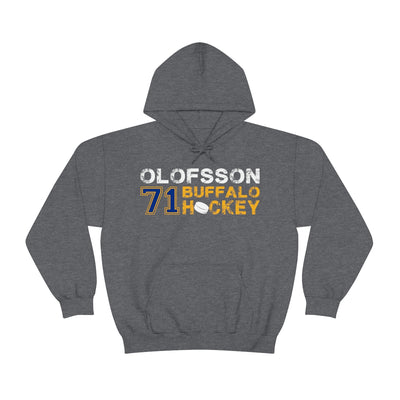 Olofsson 71 Buffalo Hockey Unisex Hooded Sweatshirt