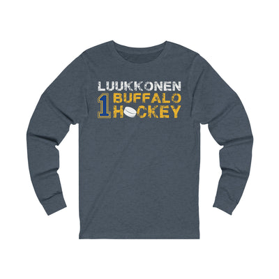 Luukkonen 1 Buffalo Hockey Unisex Jersey Long Sleeve Shirt