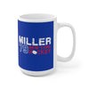 Miller 79 New York Hockey Ceramic Coffee Mug In Blue, 15oz