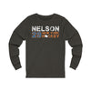 Nelson 29 New York Hockey Unisex Jersey Long Sleeve Shirt