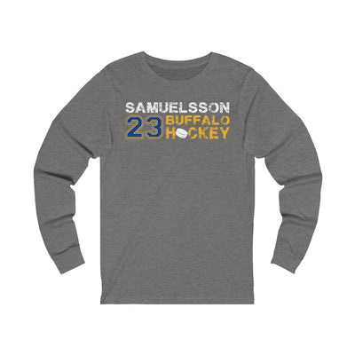 Samuelsson 23 Buffalo Hockey Unisex Jersey Long Sleeve Shirt