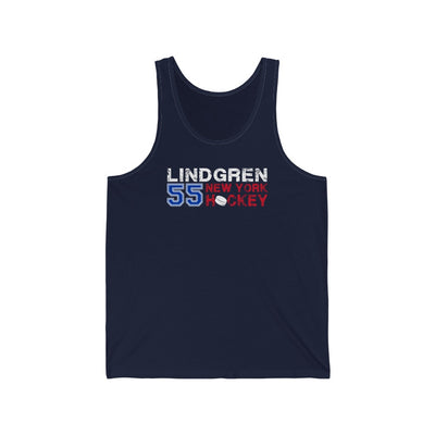 Lindgren 55 New York Hockey Unisex Jersey Tank Top