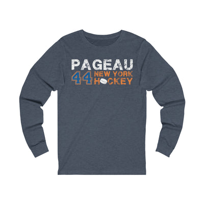 Pageau 44 New York Hockey Unisex Jersey Long Sleeve Shirt