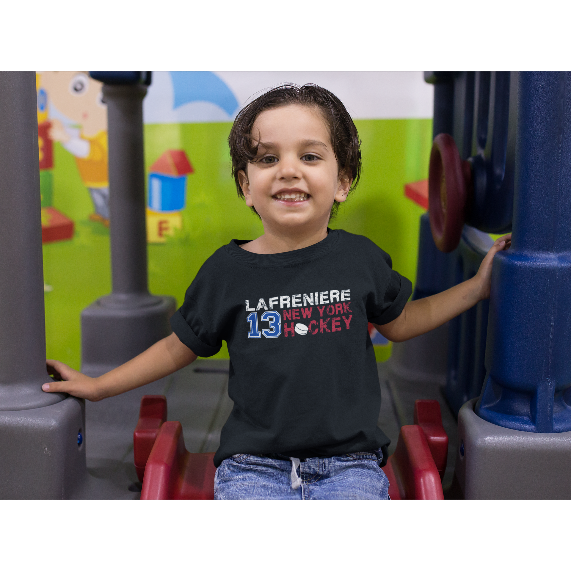 Lafreniere 13 New York Hockey Kids Tee